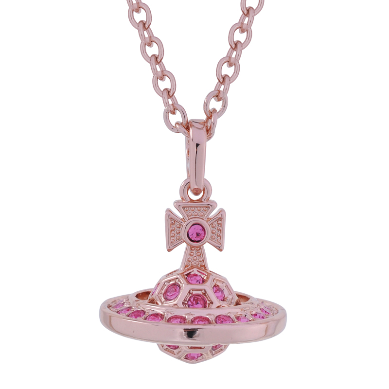 4 Colors Cubic Honeycomb Diamonds Necklace