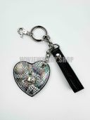 Silver Colorful Heart