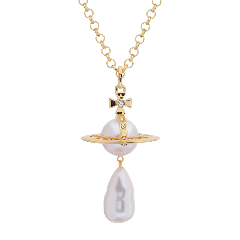 GIANT Giant Pearl ORB Pendant 3D Necklace