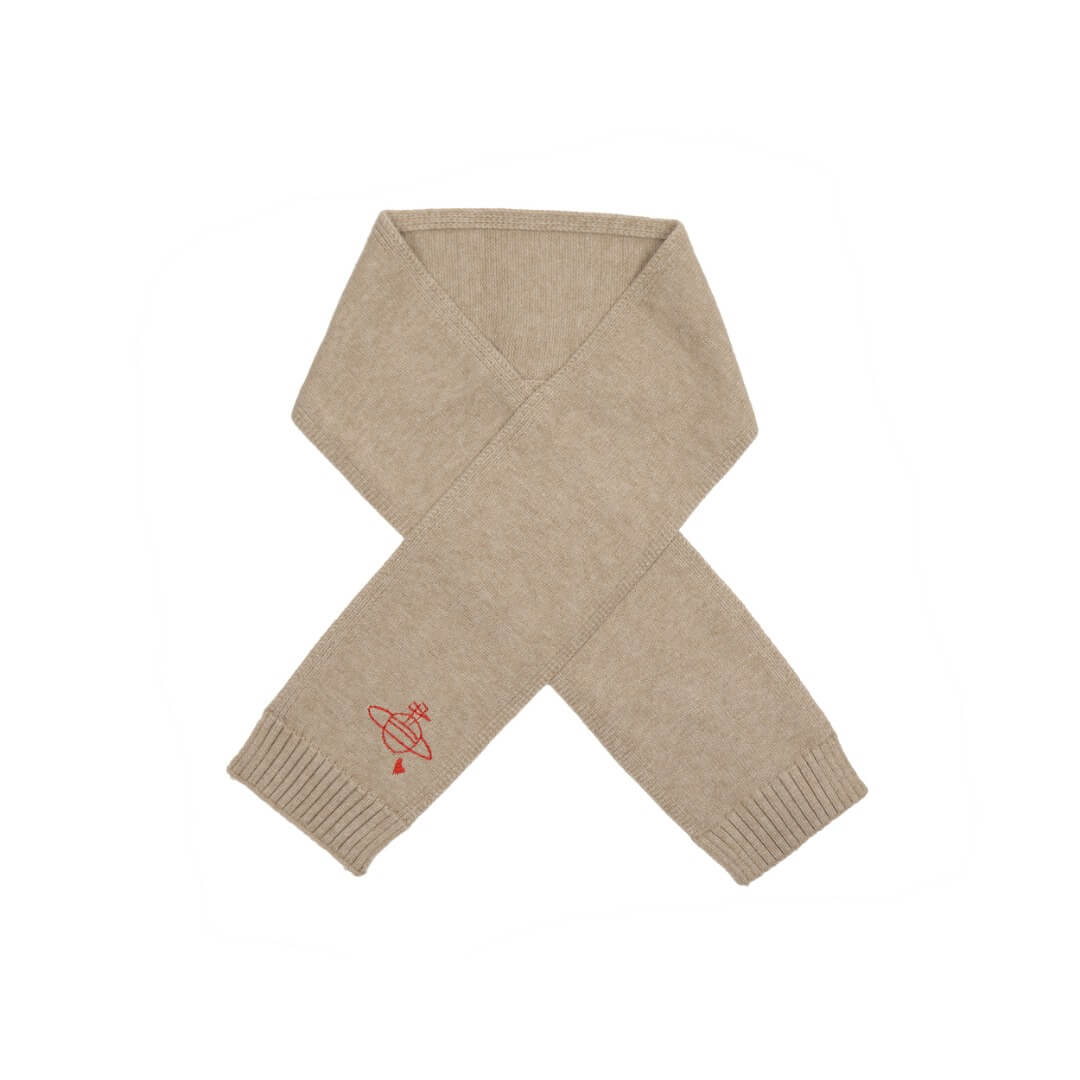 Saturn Embroidery Sweater With Scarf