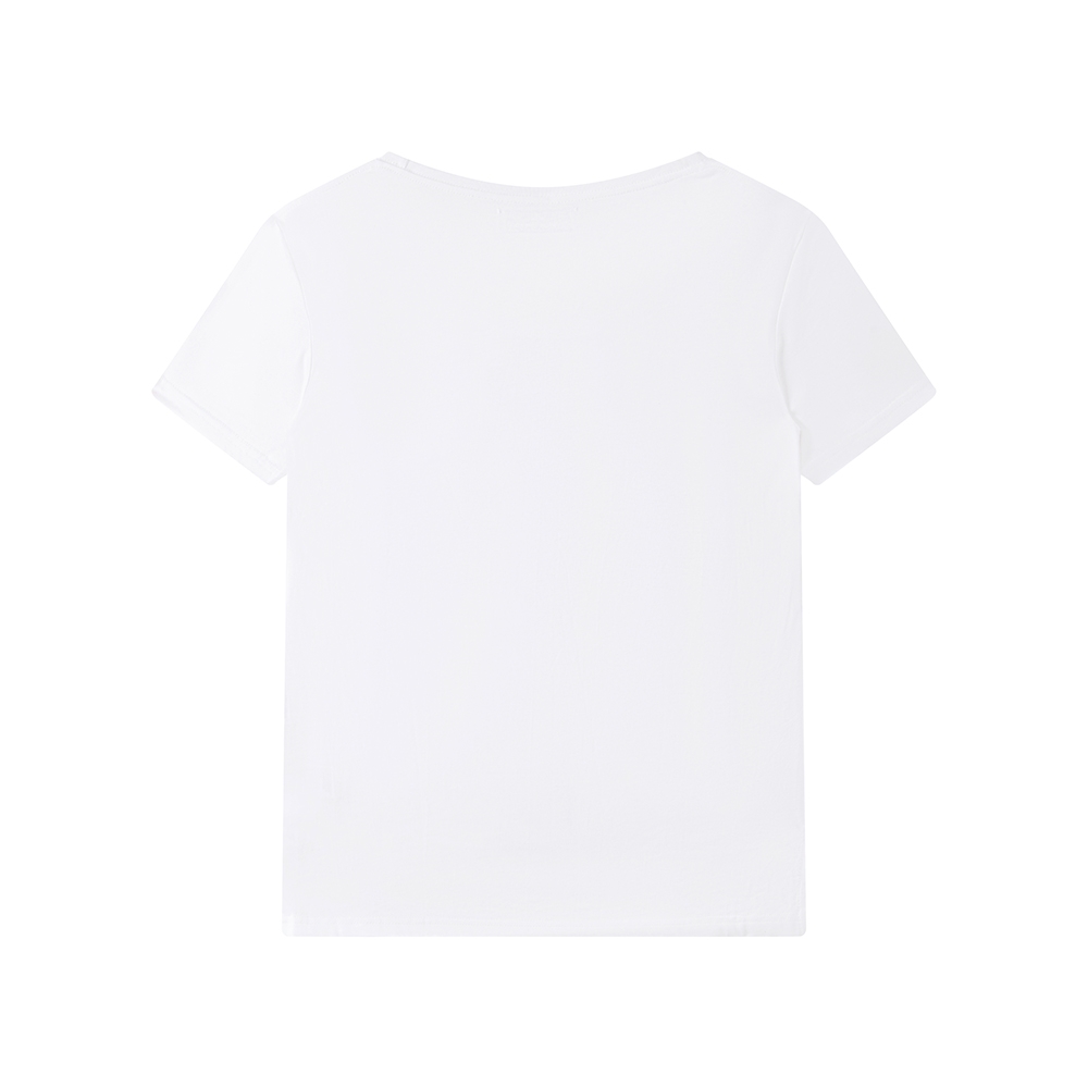 [Copy]2 Colors Simple Doodle Saturn T-Shirt