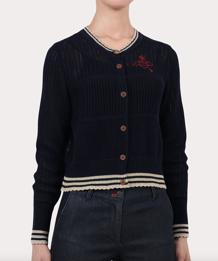 Hollow Knitted Saturn Sweater
