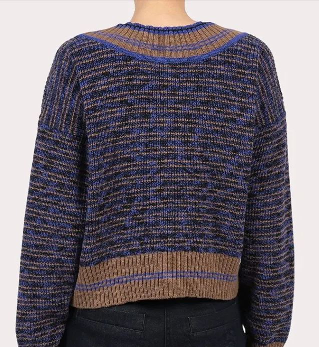 V-neck Cardigan Saturn Sweater