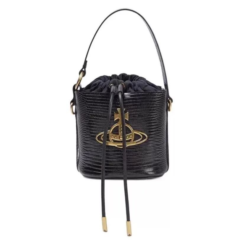 9 Colors Saturn Drawstring Bucket Bag