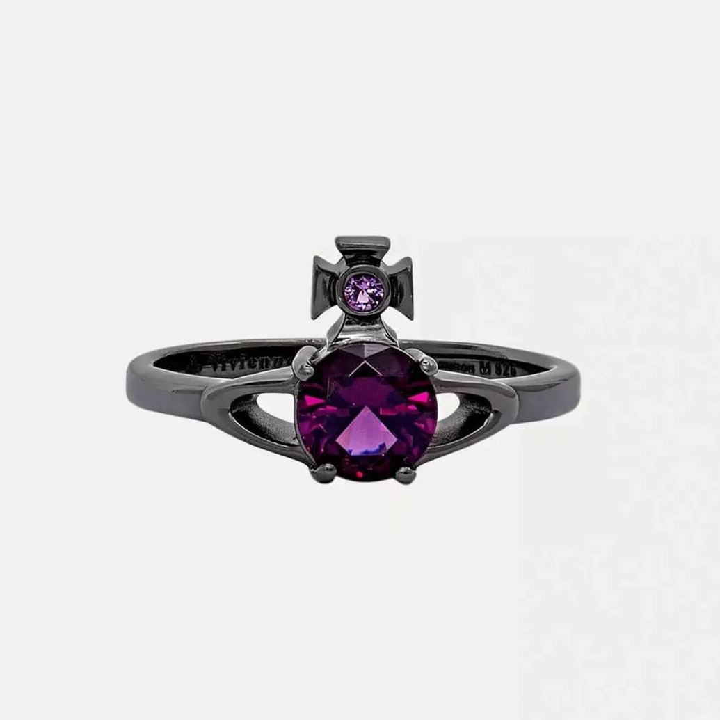 REINA Four Claw Zirconia Ring