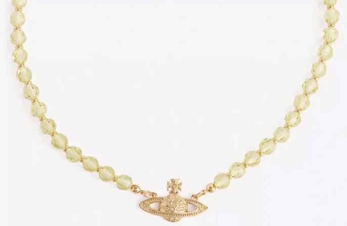 10 Colors Mini Bas Relief Pearl Necklace