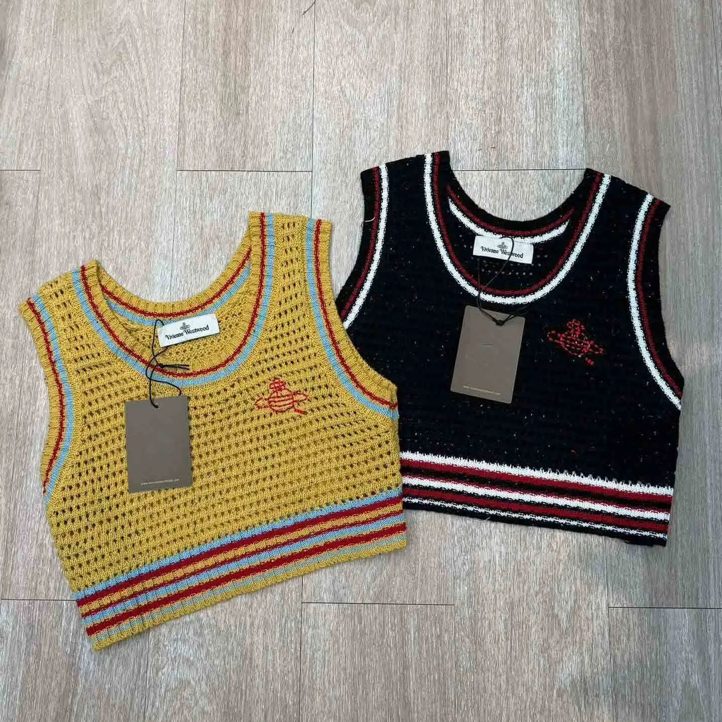 Saturn Embroidered Woven Short Vest
