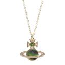 Gold Green Necklace
