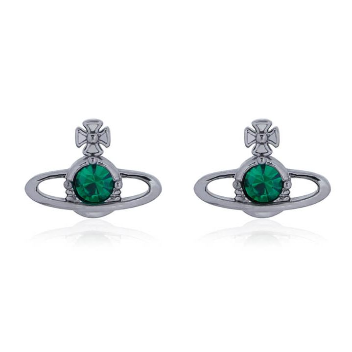 7 Colors Mini Diamond Saturn Earrings