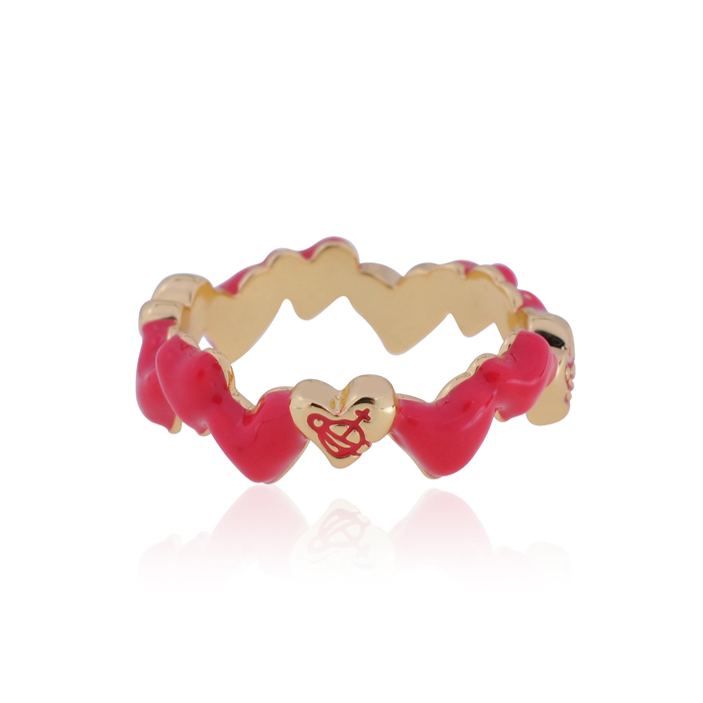 [Copy]4 Colors WESTMINSTER Line Letter Ring