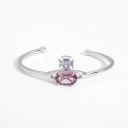 Silver Pink Purple