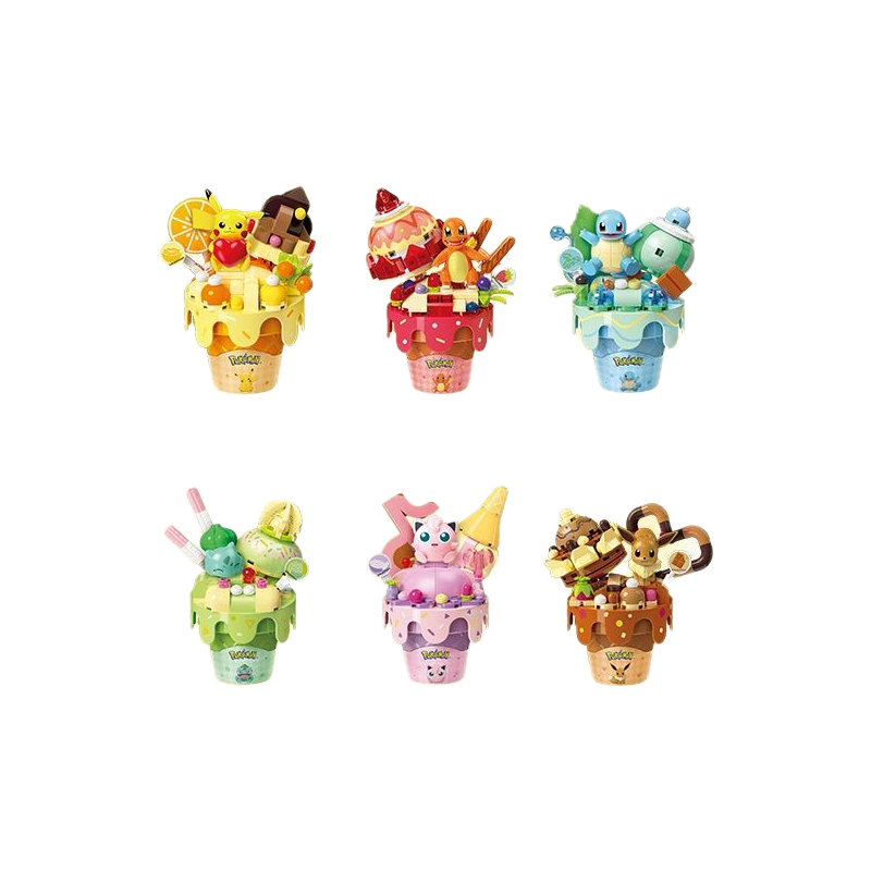 Ice Cream Cone Series Building Blocks Educational Toys