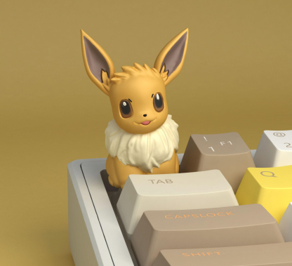 Miniature Companion Artisan Keycap Collection: Kanto Classics