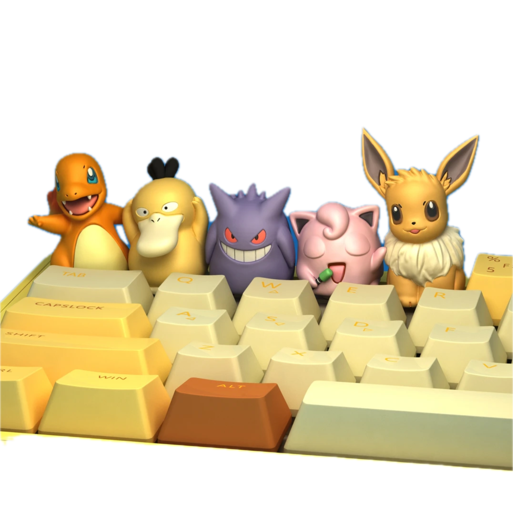 Miniature Companion Artisan Keycap Collection: Kanto Classics
