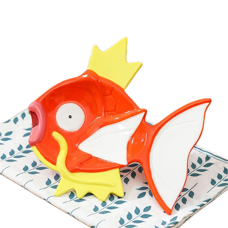 Fish Seasoning Dish Ornament Decorations Gift Set