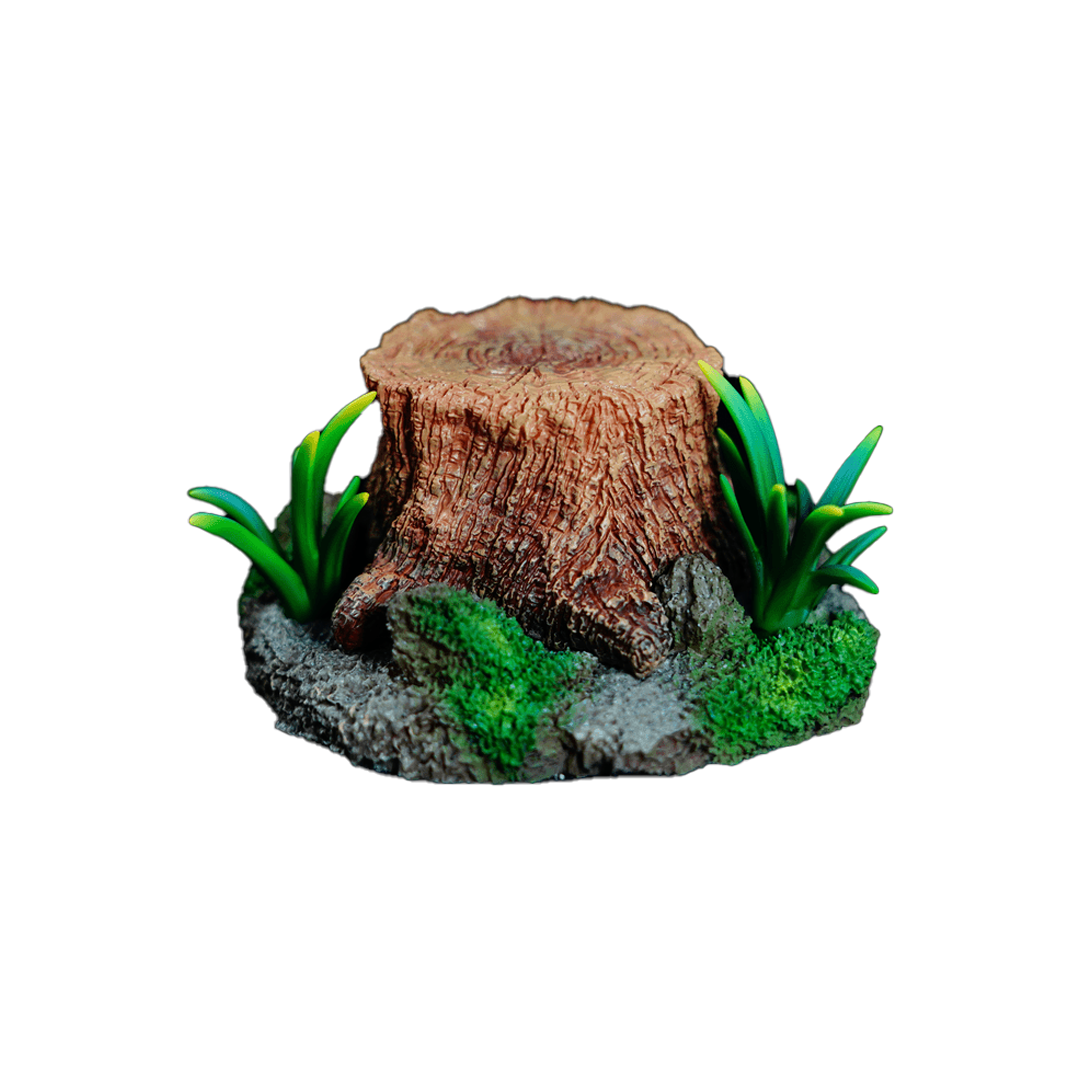Tree Stump Stand Resin Statue Figure Holder