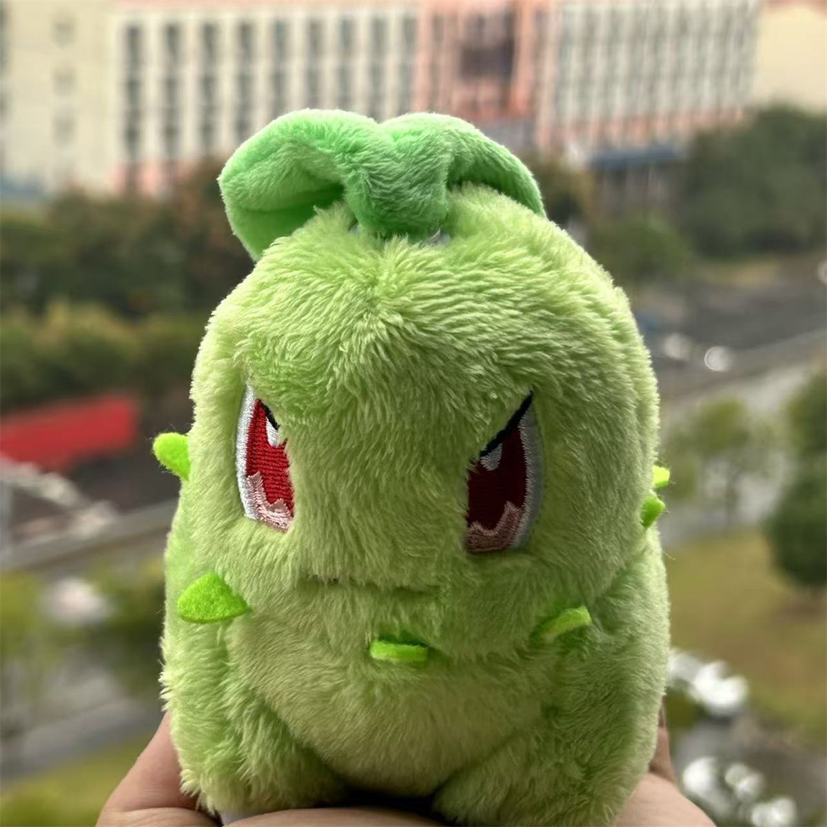 Leaf-Spin Plush Charm, product view 1