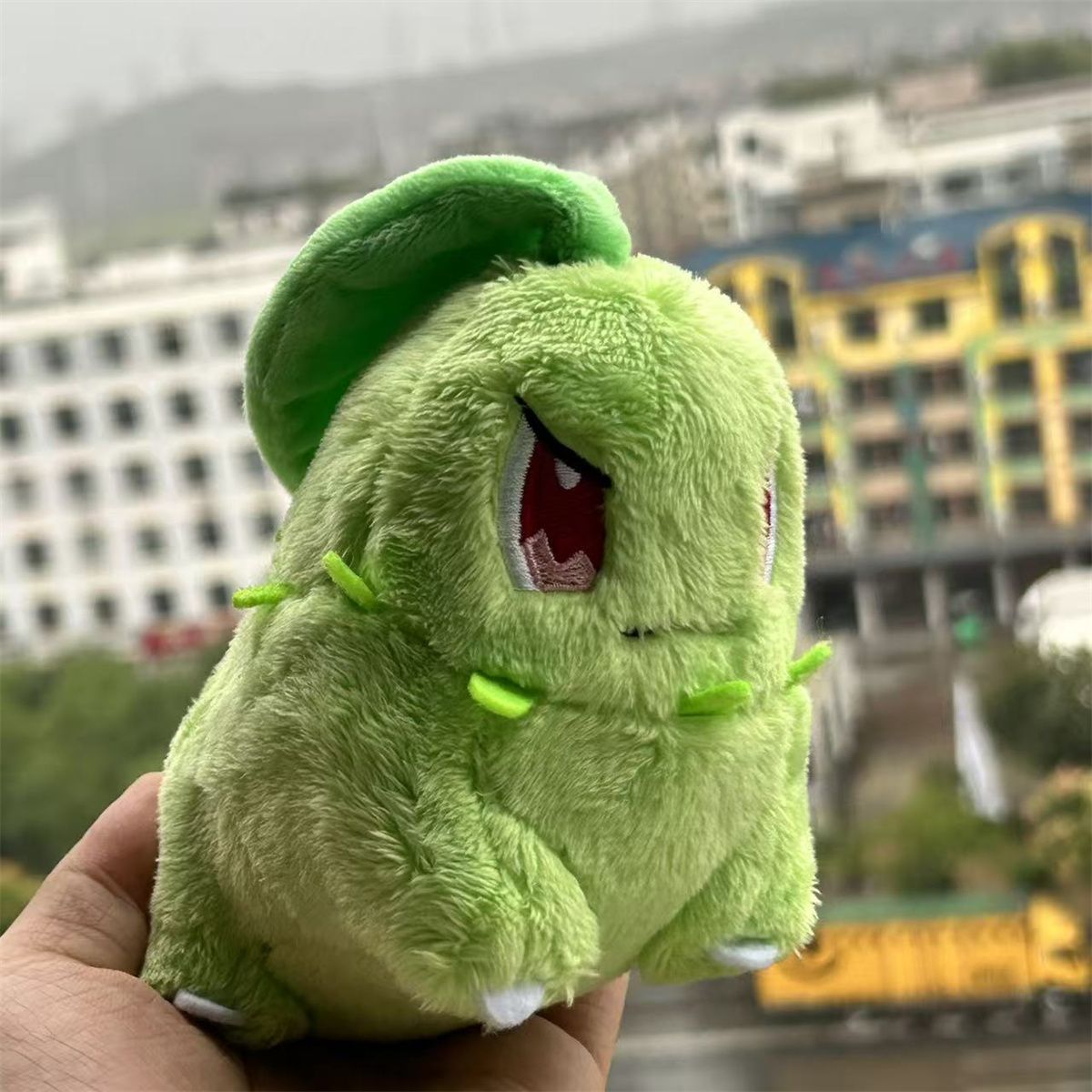 Leaf-Spin Plush Charm, product view 2
