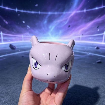 Mindshift lavender sculpted ceramic mug, product view 10