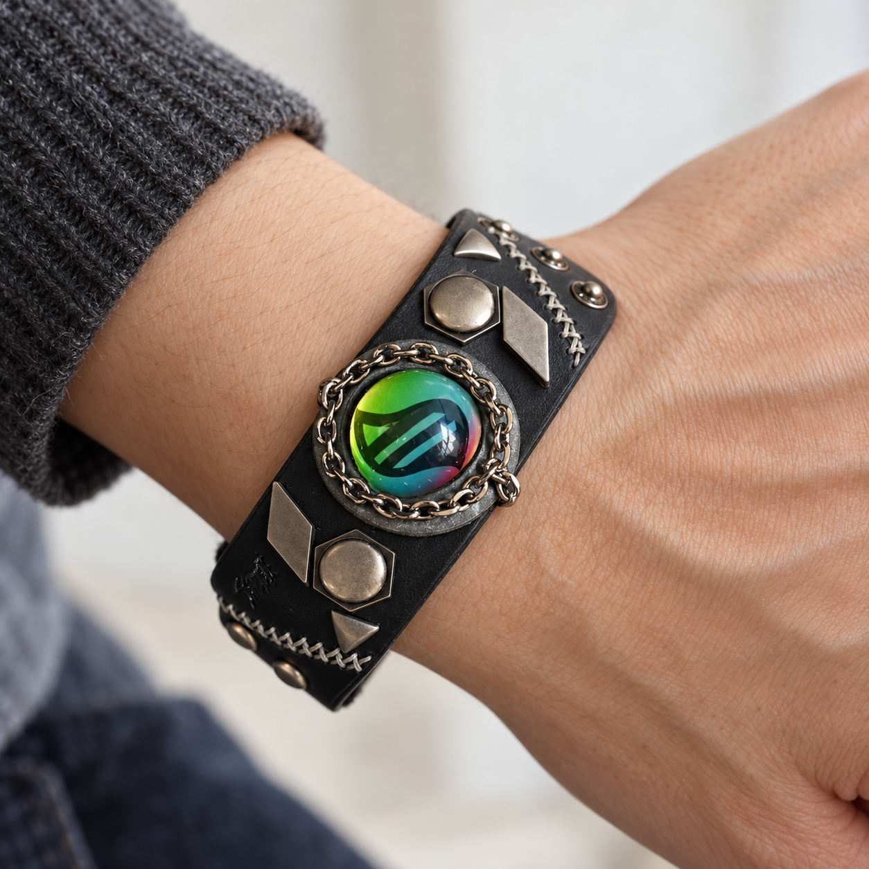 KGSTUDIO7 white studio v01 - cuff - wear_TimeGem