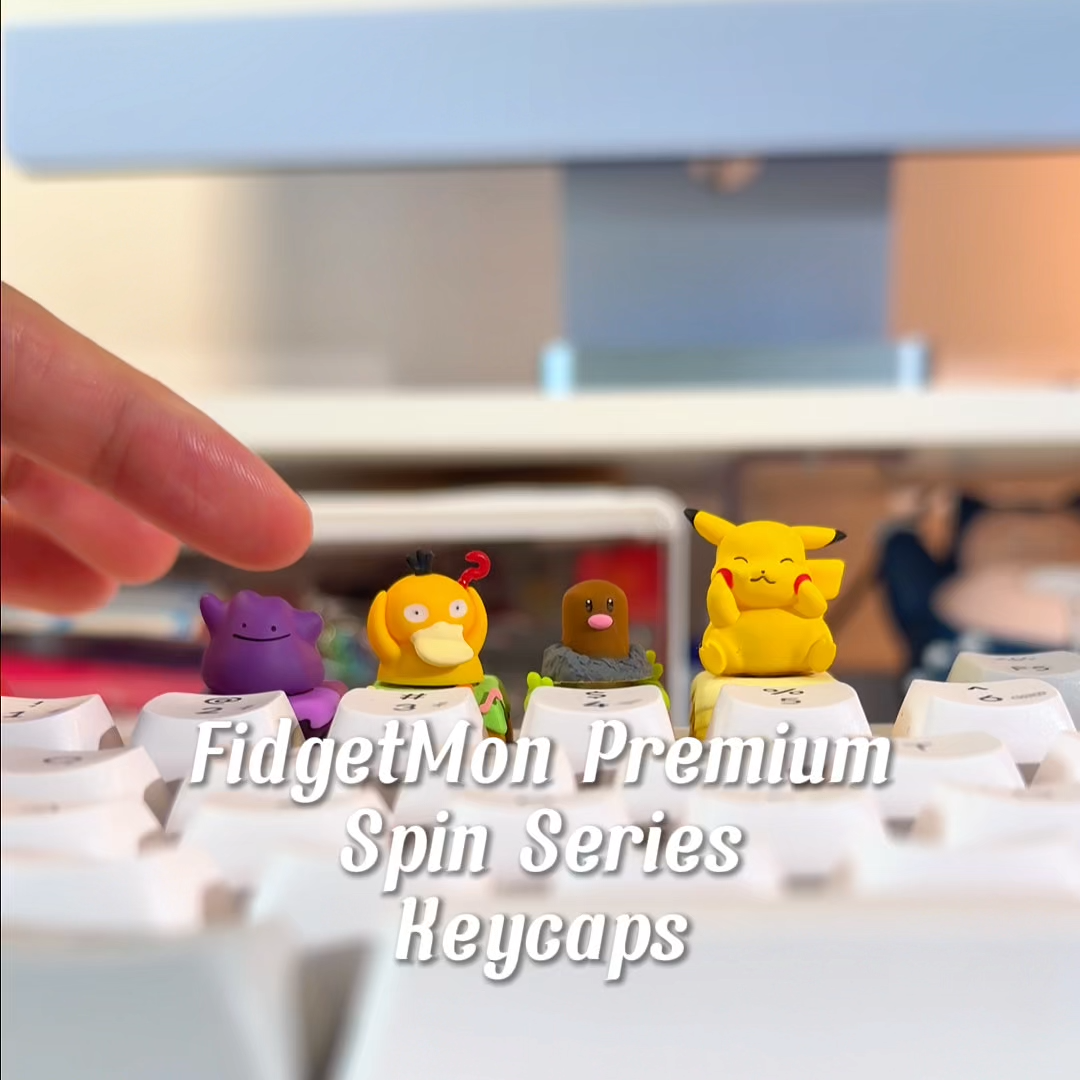 FidgetMon Premium Spin Series Keycaps