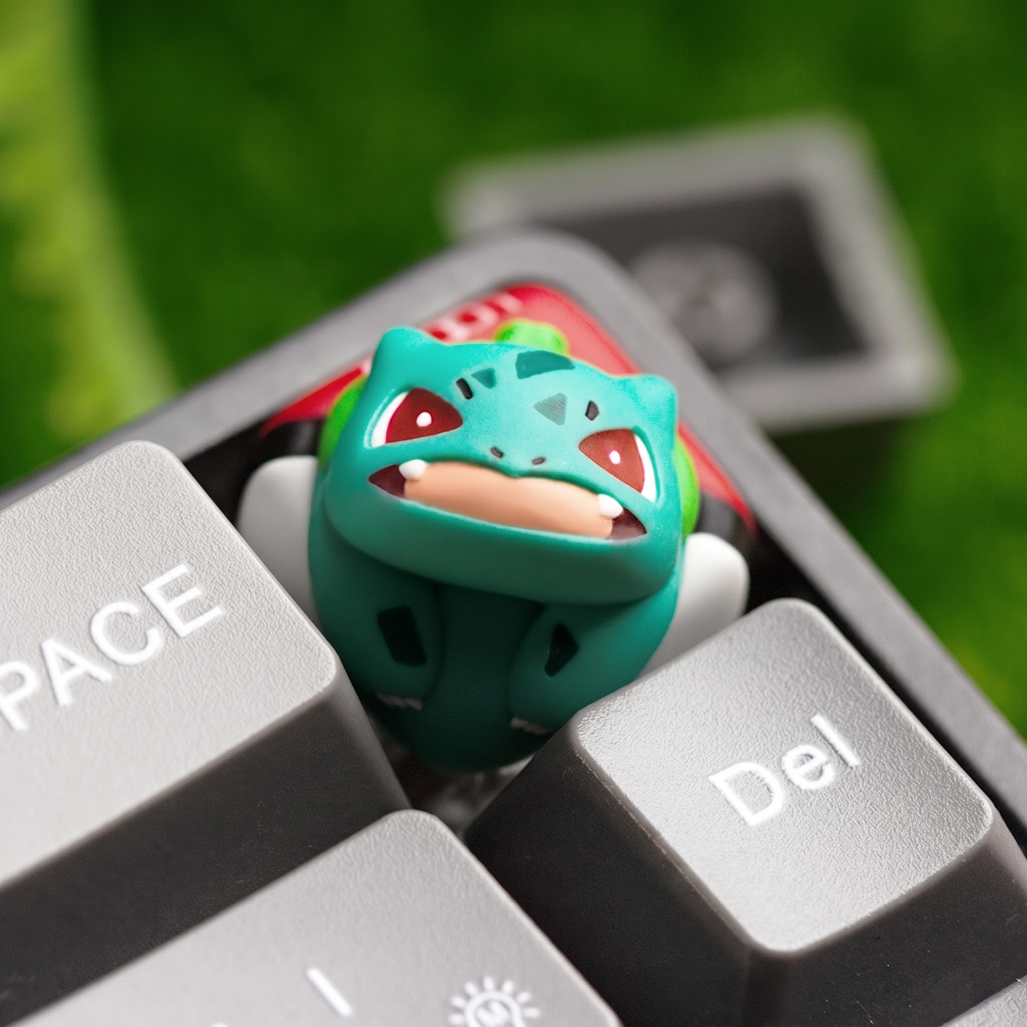 Retro Monster 3D Custom Keycaps - Kawaii Desk Setup & Gaming Gift
