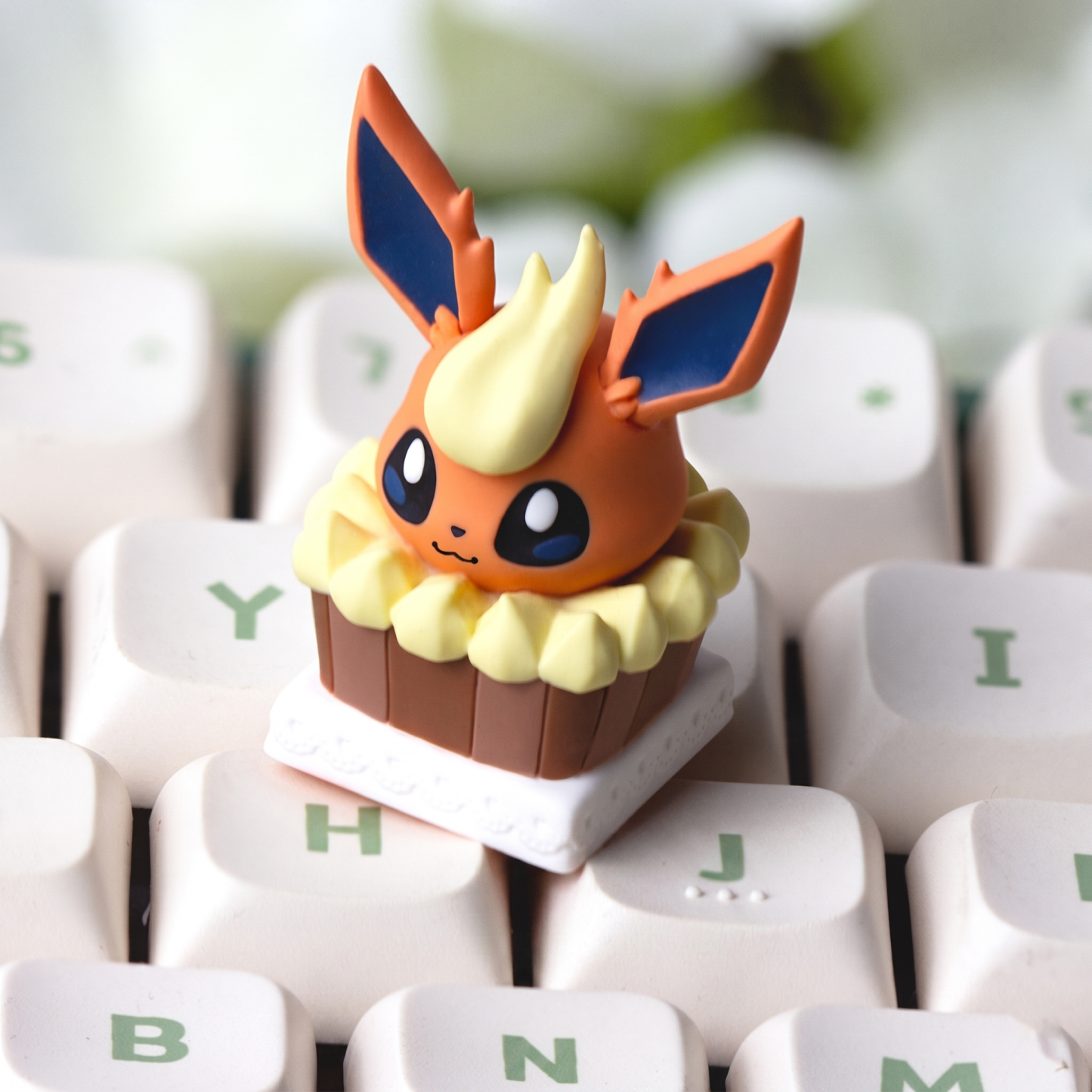 Sweet Scoops: Eeveelution Ice Cream Artisan Keycap Collection