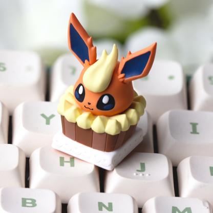 Sweet Scoops: Eeveelution Ice Cream Artisan Keycap Collection