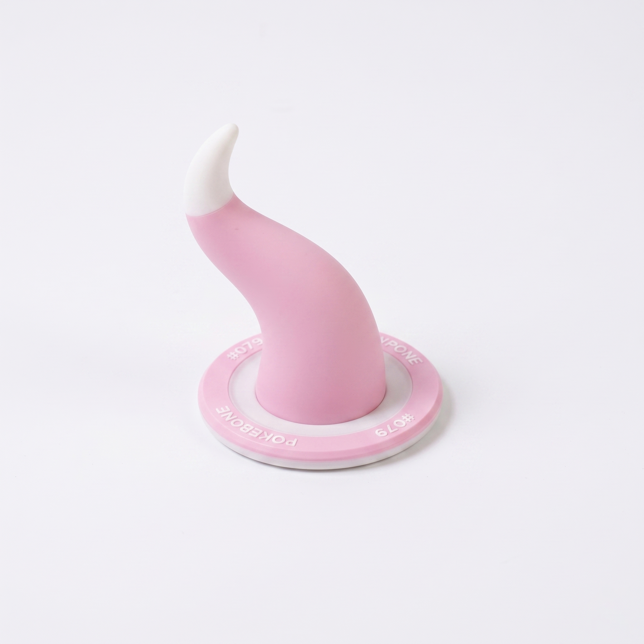 Lazy Pink Tail Magnetic Phone Stand & Bag Charm
