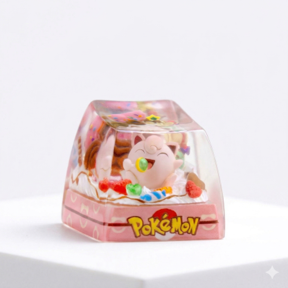 Handcrafted Dioramon Artisan Keycap | Crystal Resin Diorama Series