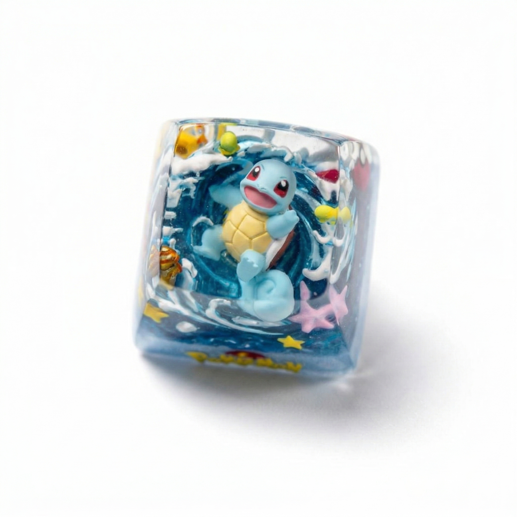 Handcrafted Dioramon Artisan Keycap | Crystal Resin Diorama Series