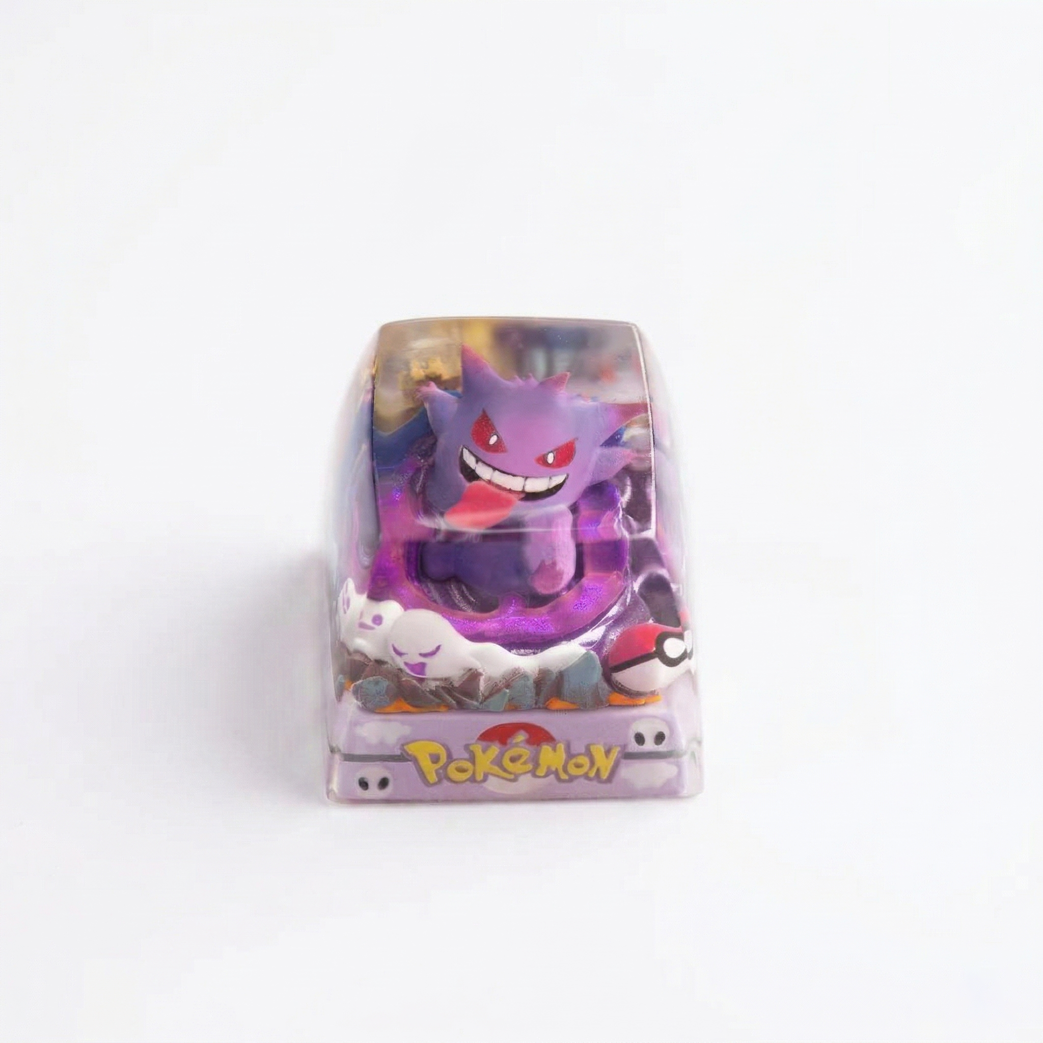 Handcrafted Dioramon Artisan Keycap | Crystal Resin Diorama Series