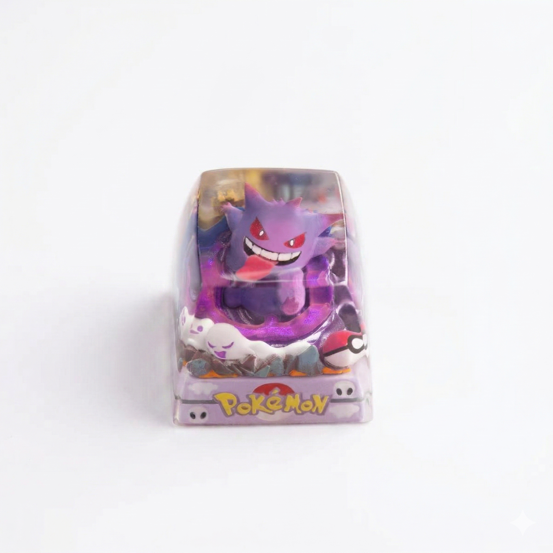 Handcrafted Dioramon Artisan Keycap | Crystal Resin Diorama Series