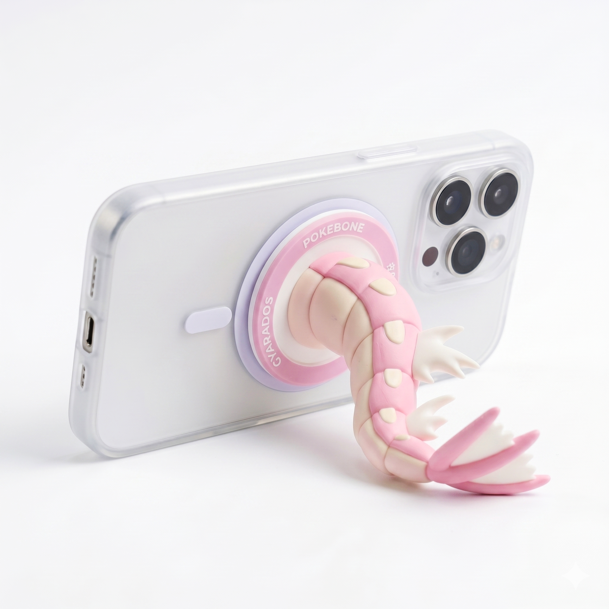 Tidal Dragon Tail Magnetic Phone Stand & Bag Charm