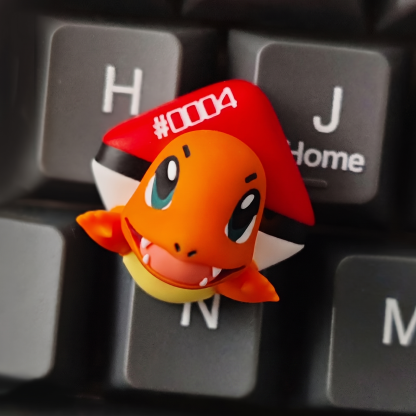 Retro Monster 3D Custom Keycaps - Kawaii Desk Setup & Gaming Gift