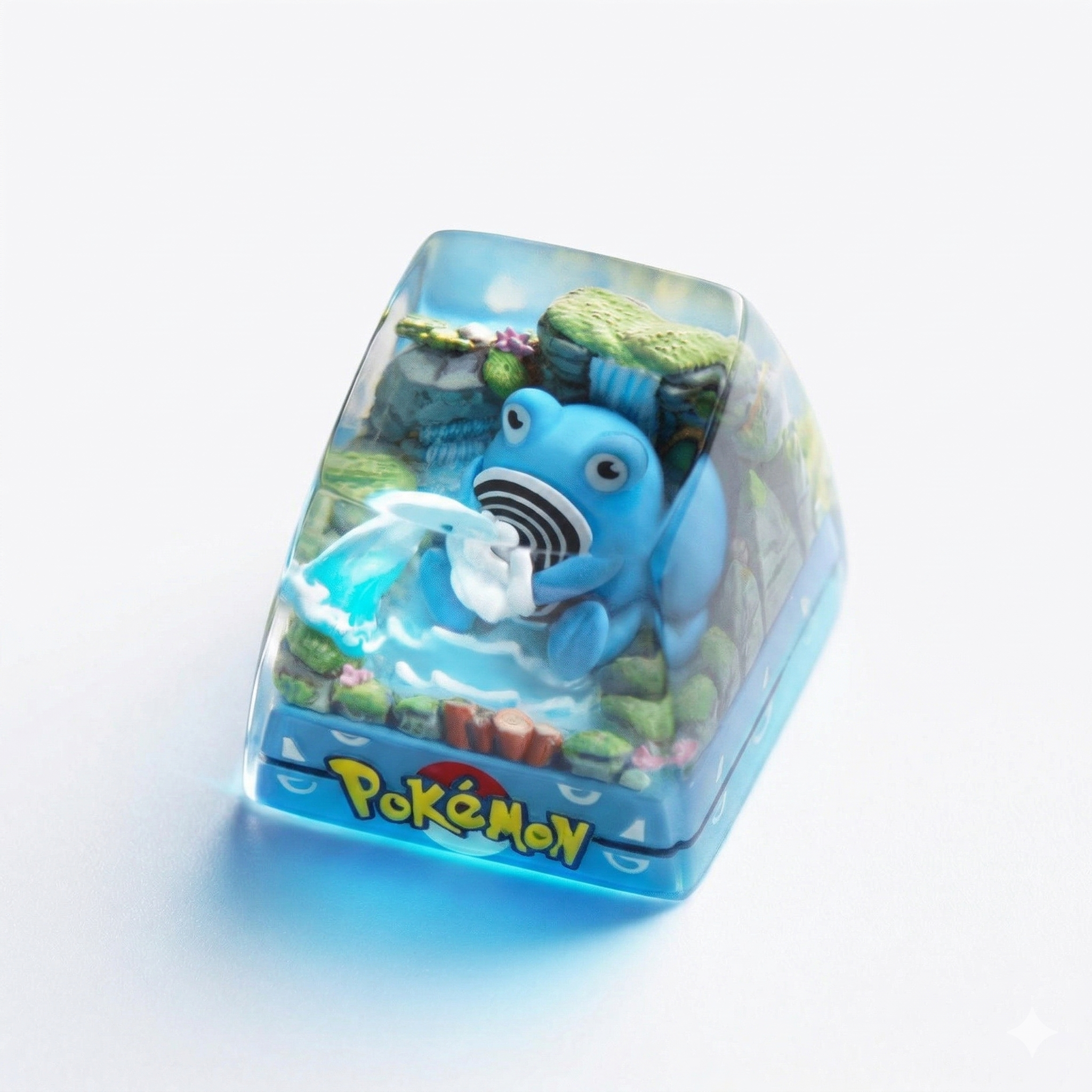 Handcrafted Dioramon Artisan Keycap | Crystal Resin Diorama Series