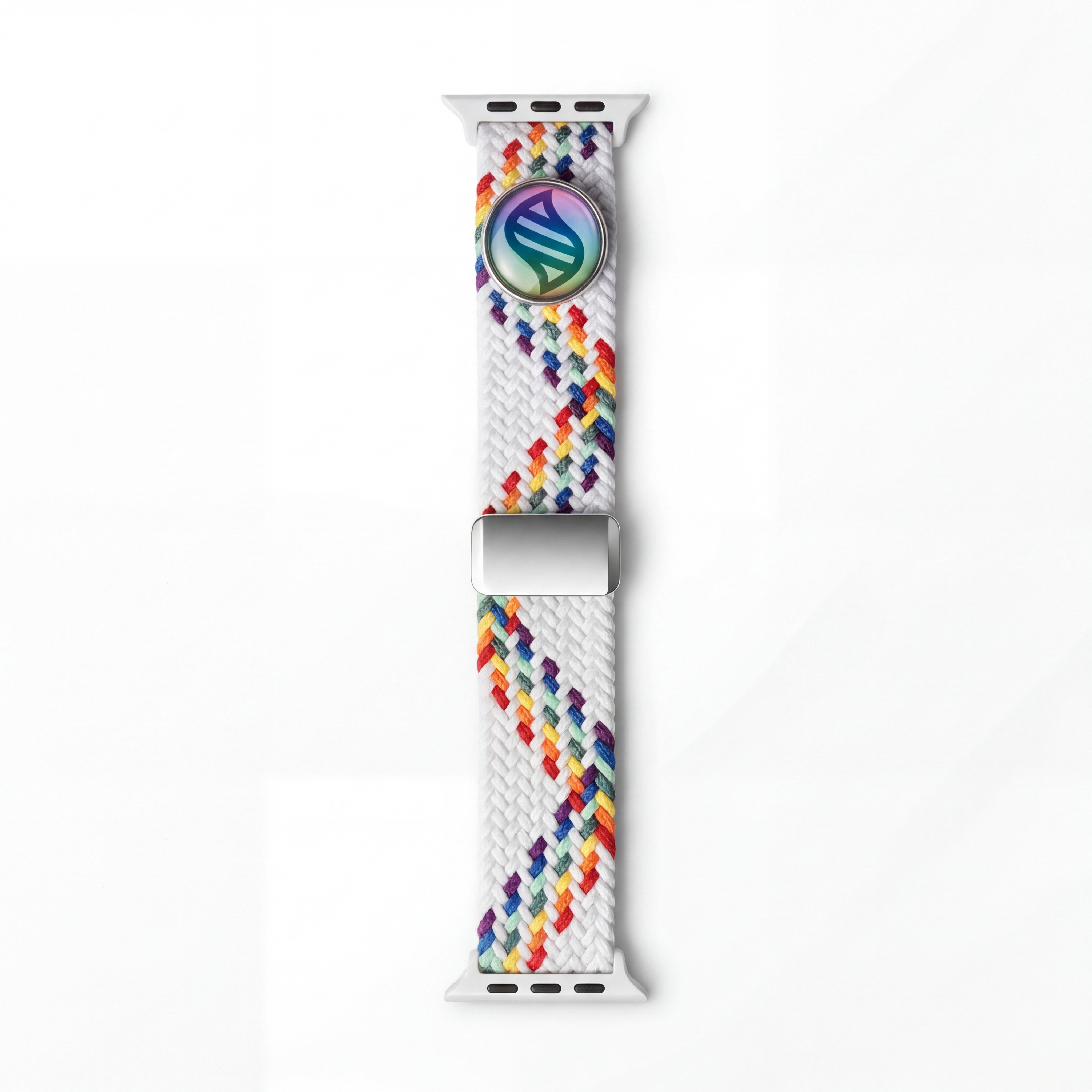 Mega Charm Adjustable Braided Watch Band for Smart Watch