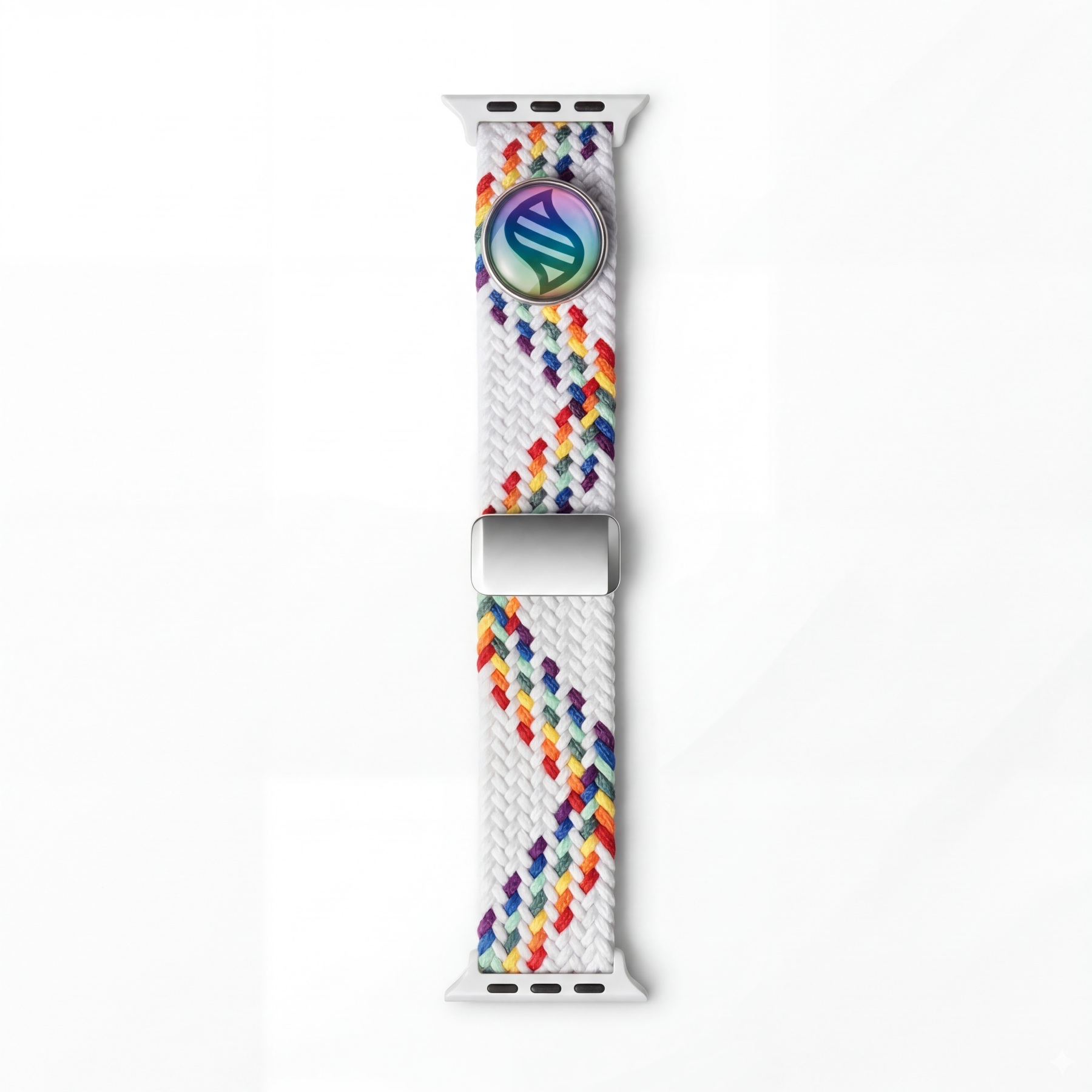 Mega Charm Adjustable Braided Watch Band for Smart Watch