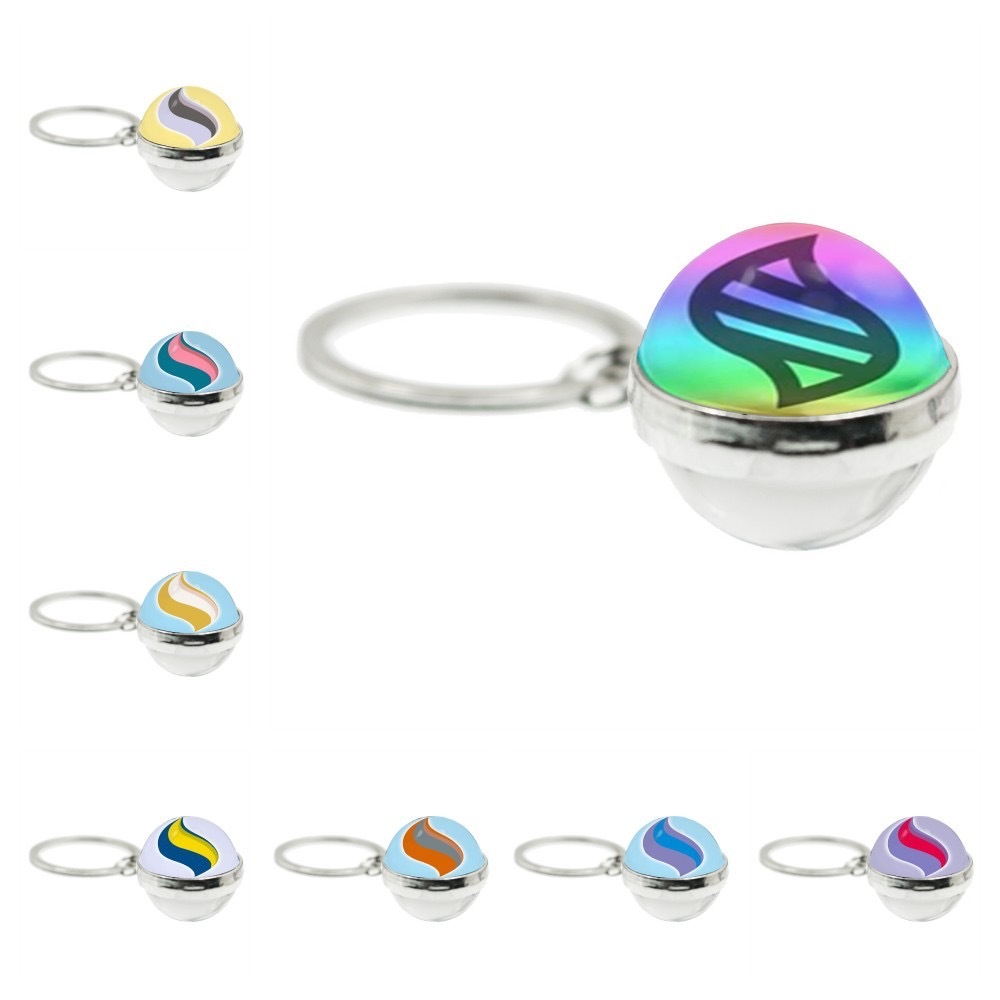 Mega Handmade Stone Keychain