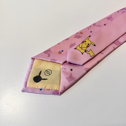Purple Fashion Tie Necktie Pink
