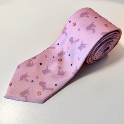 Purple Fashion Tie Necktie Pink