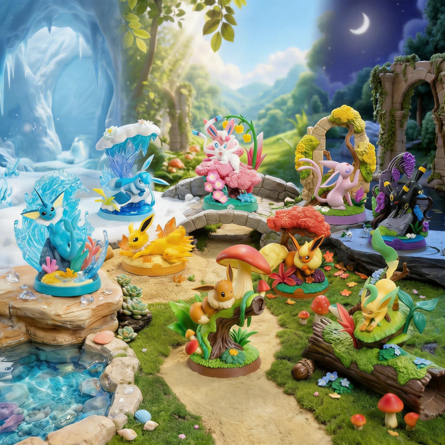 Chill Out Series Decoration Collection Lucky Box EeveelutionV3