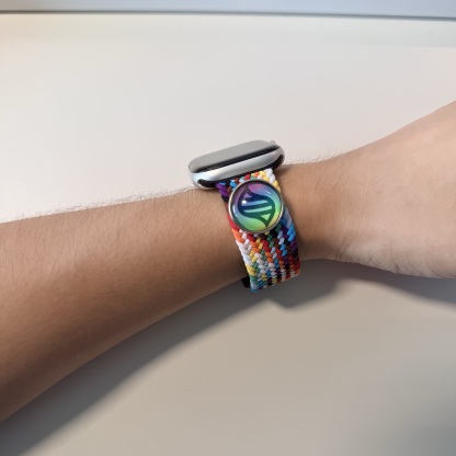 Mega Charm Adjustable Braided Watch Band for Smart Watch