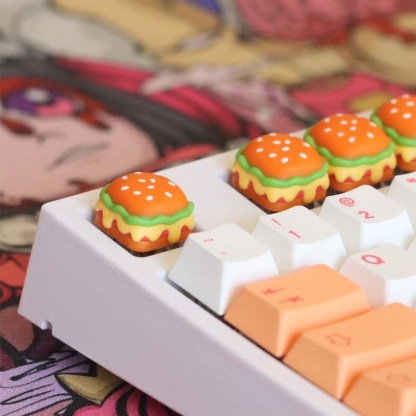 Tiny Crave Cheeseburger Keycap