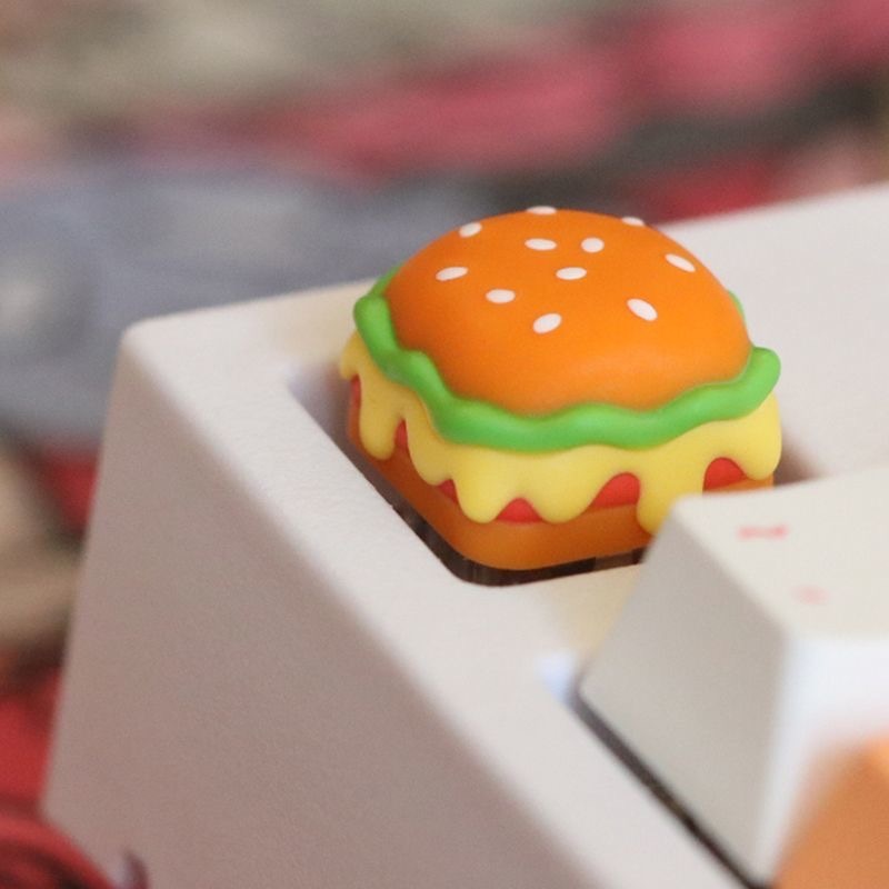 Tiny Crave Cheeseburger Keycap