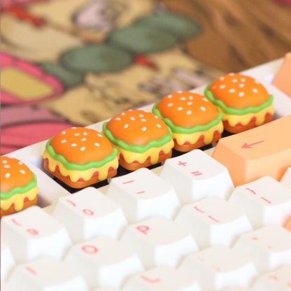 Tiny Crave Cheeseburger Keycap