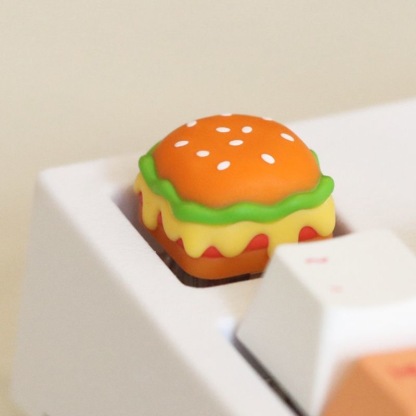 Tiny Crave Cheeseburger Keycap