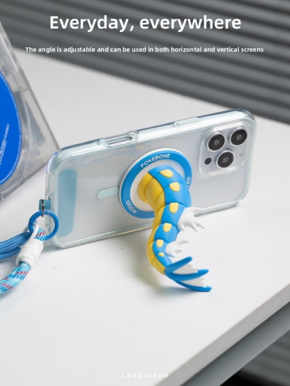 Tidal Dragon Tail Magnetic Phone Stand & Bag Charm