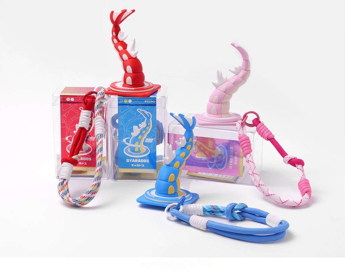 Tidal Dragon Tail Magnetic Phone Stand & Bag Charm