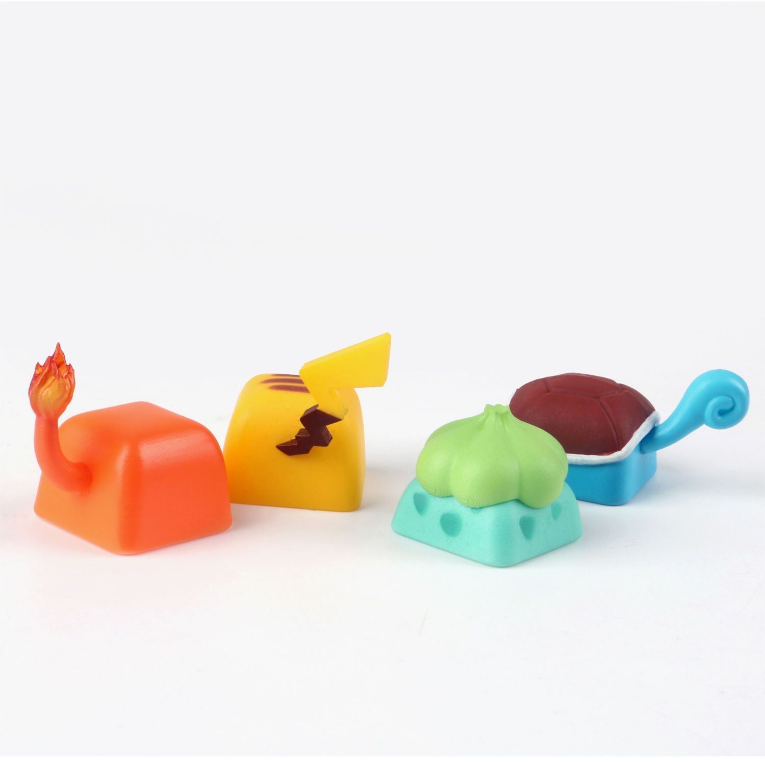 3D Anime Tail Keycaps Series